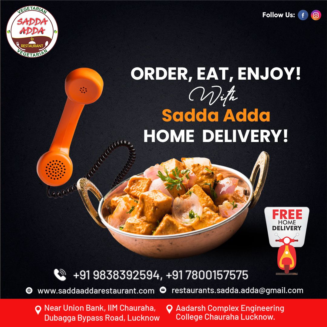 Pure veg restaurant in Lucknow