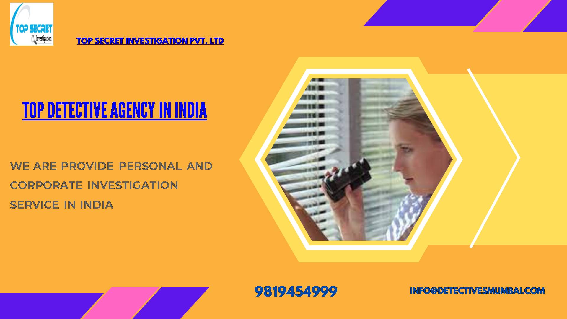 Best Detective Agency in India
