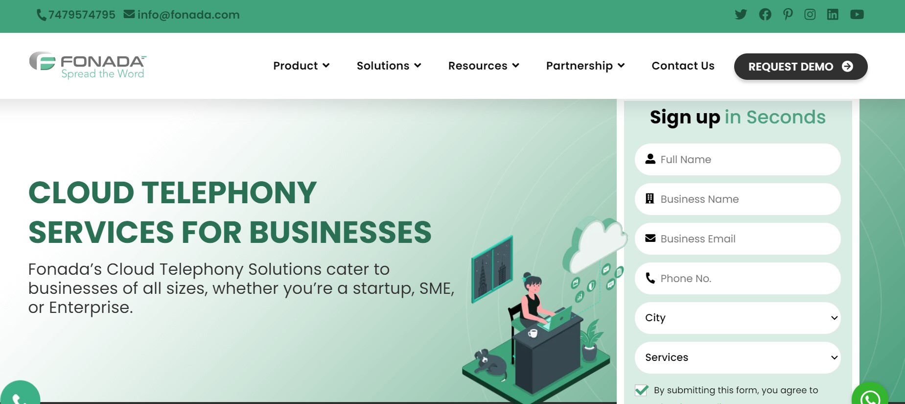 Modernize Enterprise Cloud Telephony Services with Fonada