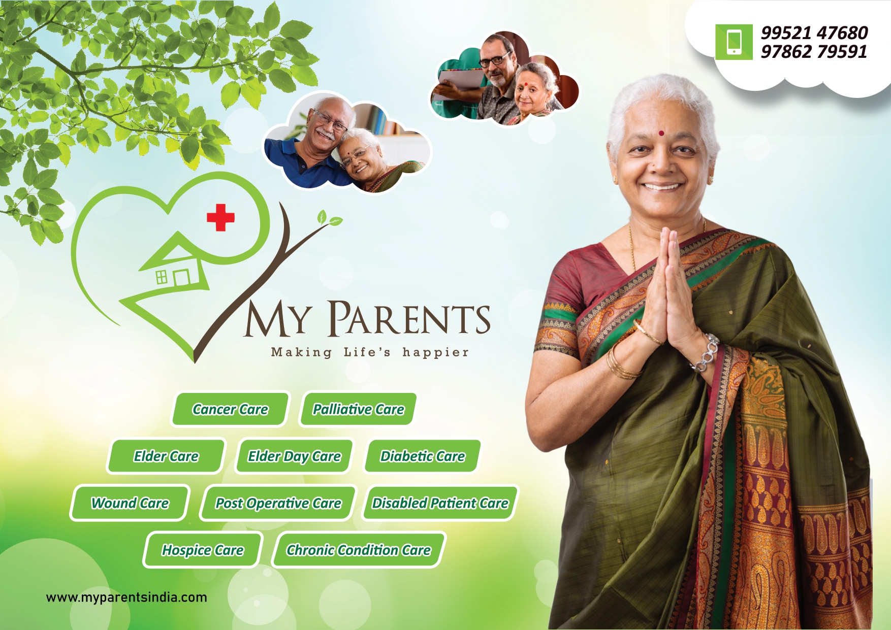 My Parents Bedridden Care: Excellence in Diabetic Care, Wound Care, and More