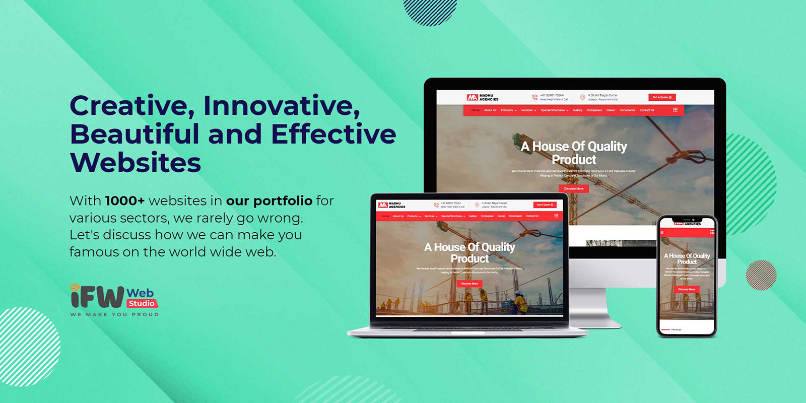 Website Design & Development Company in Udaipur | IFW Studio