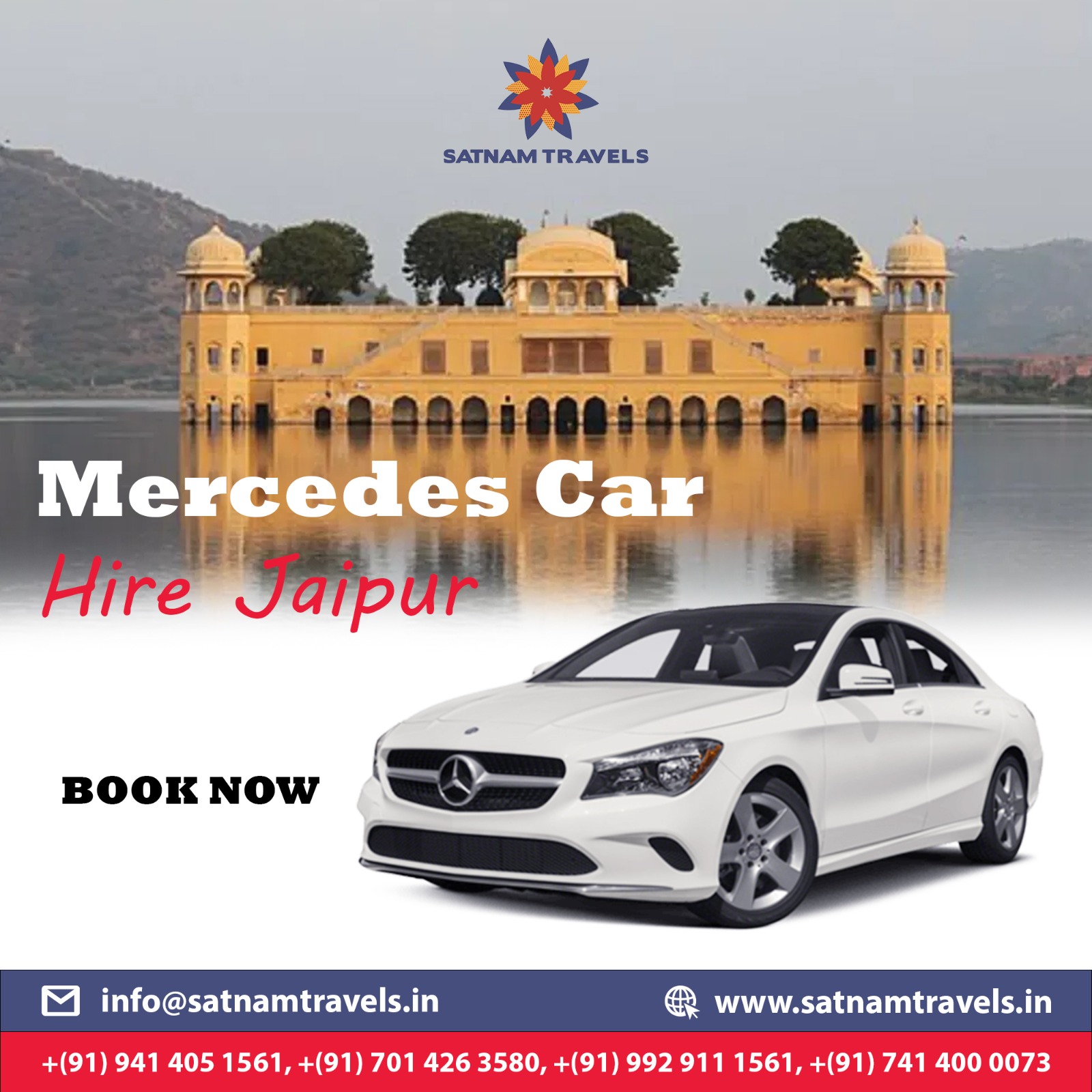 Mercedes E Class Car Rental Jaipur