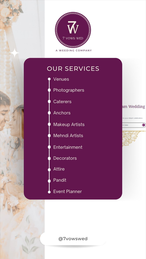7vowswed-Best Wedding Planning Platform in India