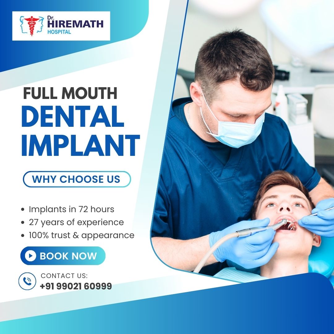 Affordable Full Mouth Dental Implants – Expert Care in Bangalore
