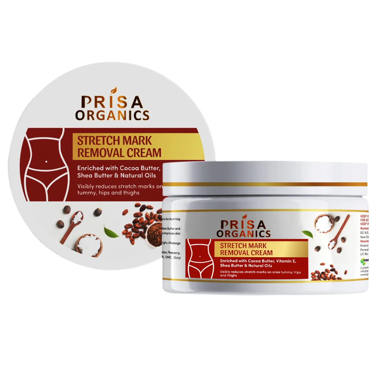 Stretch Mark Removal Cream | Prisa Organics