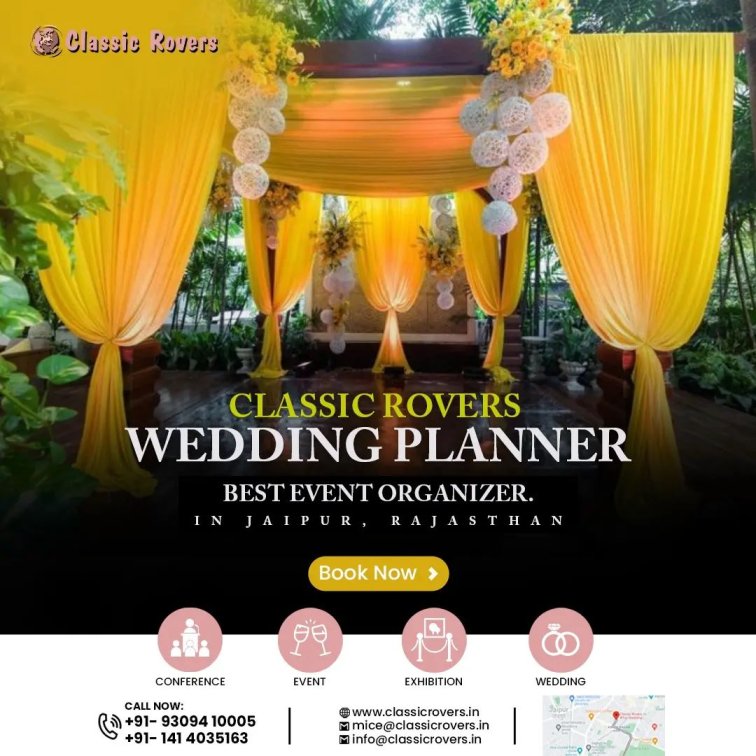 Classic Rovers - Top & Luxury Wedding Planner, Corporate Event Organiser, Company, Jaipur, Rajasthan