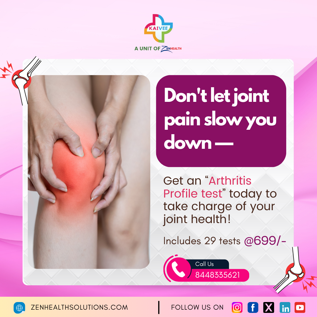 Arthritis Profile Test at Top Lab in Noida: Book Your Comprehensive Test Today!