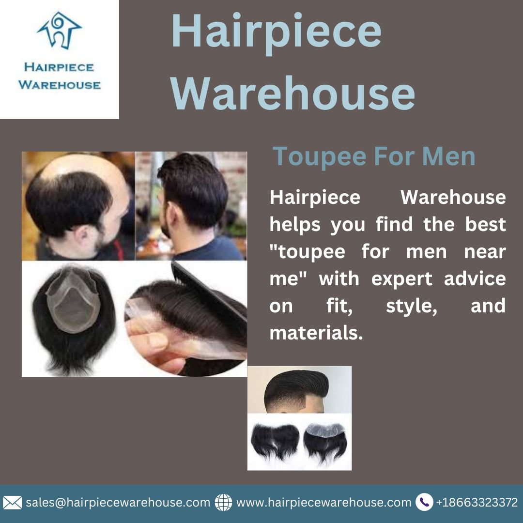 Toupee Hair Systems for Men: Customized Solutions at Hairpiece Warehouse
