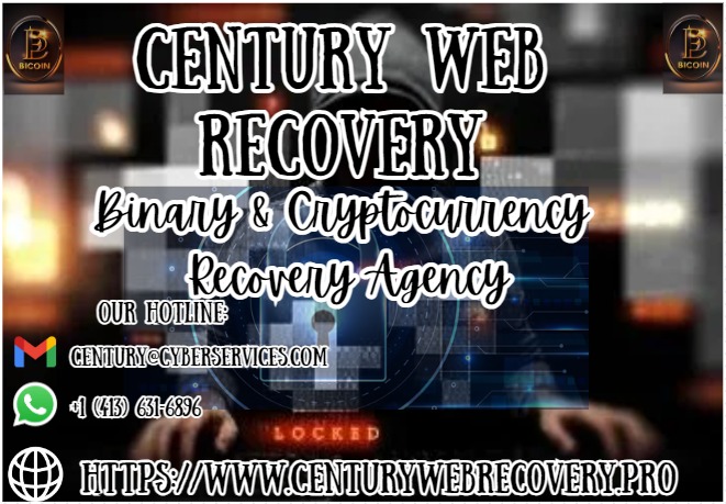 The Best Cryptocurrency Recovery Company - Contact CENTURY WEB RECOVERY