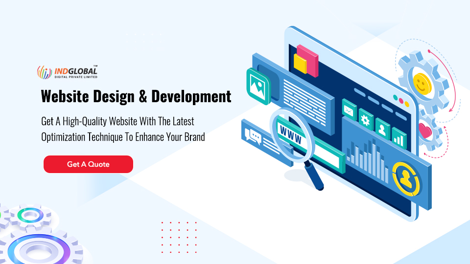 Custom Website Development by Indglobal – Boost Your Business