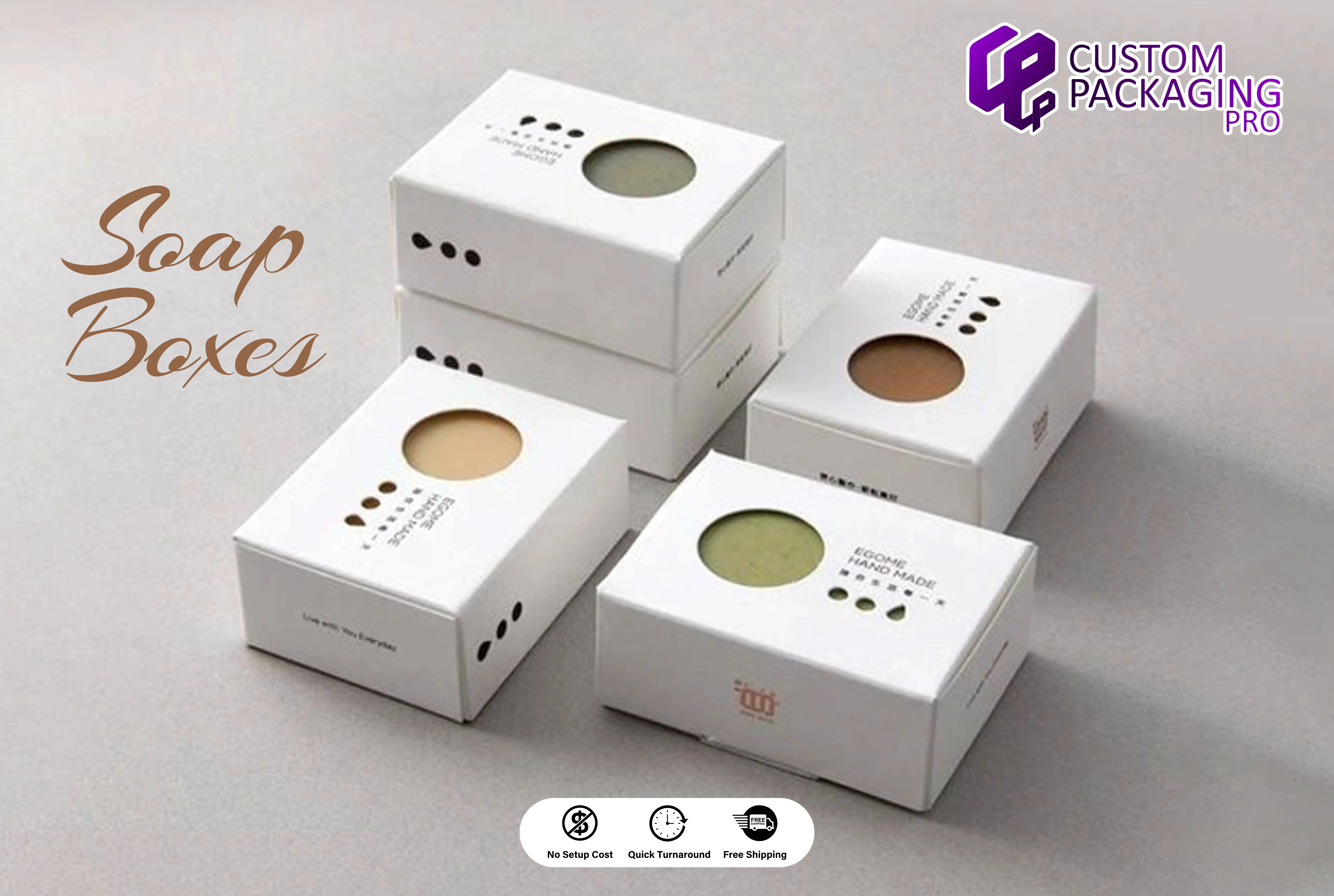 Custom Soap Boxes by Custom Packaging Pro: Enhance Your Brand