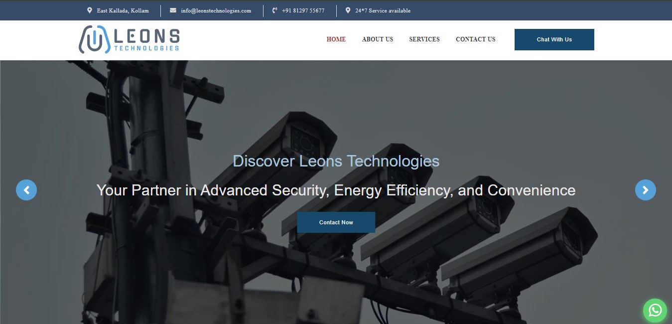 Leons Technologies : Cctv installation Service in Kollam