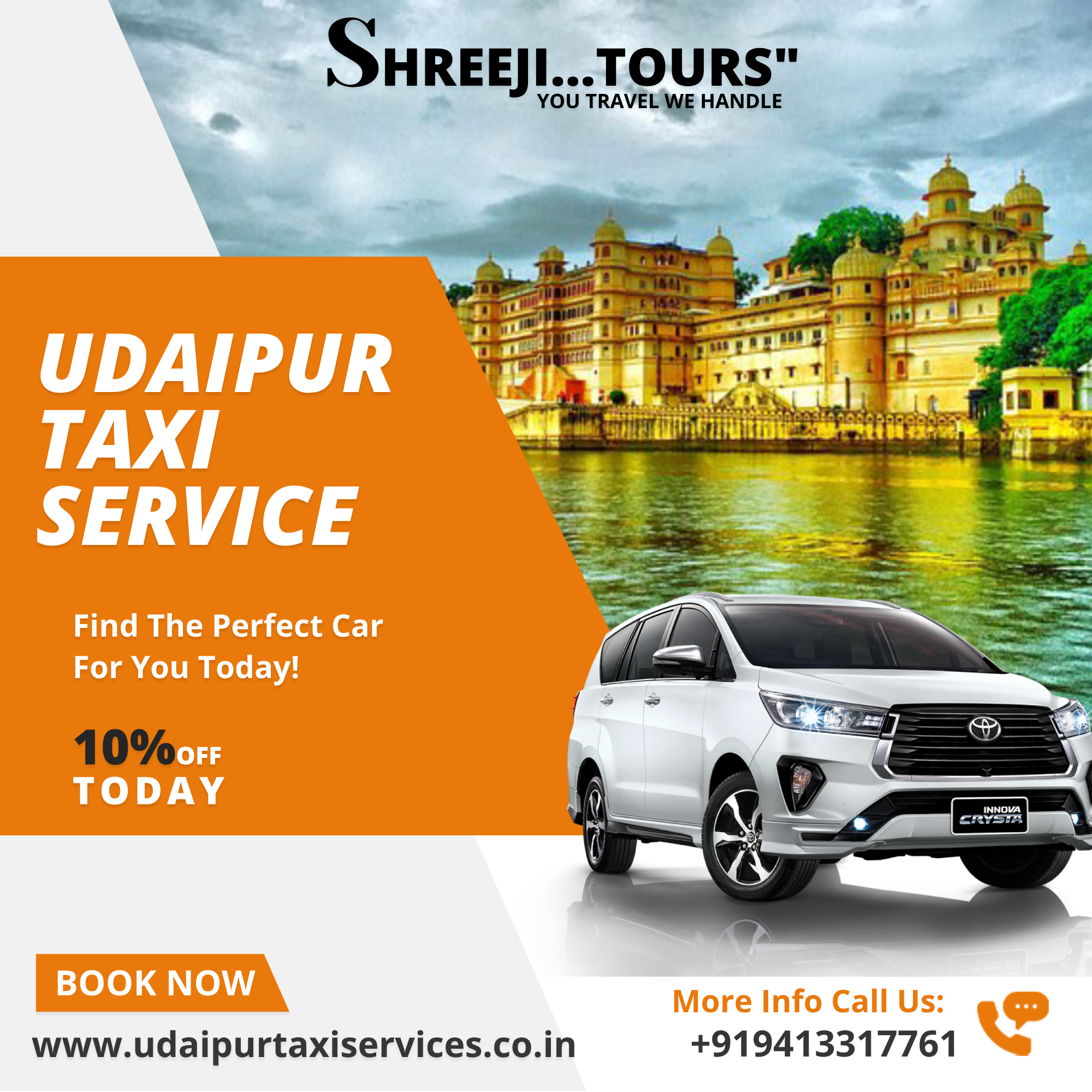 Shree Ji Tours- udaipur taxi service | best taxi service in udaipur | car rental in udaipur | outstation cabs online