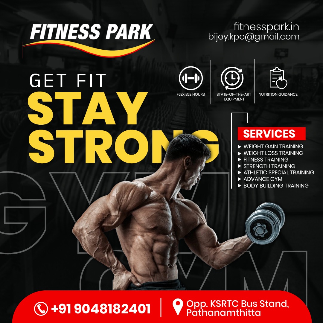 Fitness Park - Best Health Club in Pathanamthitta