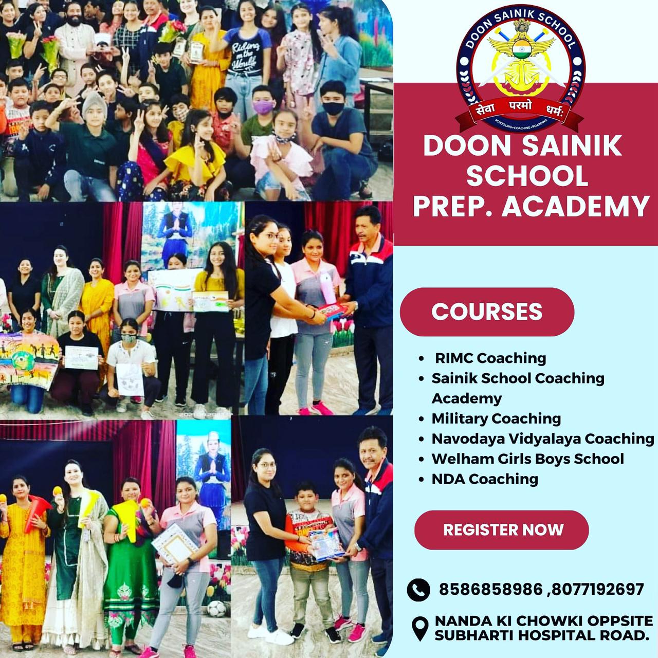 NDA Foundation course after 10th class in Dehradun