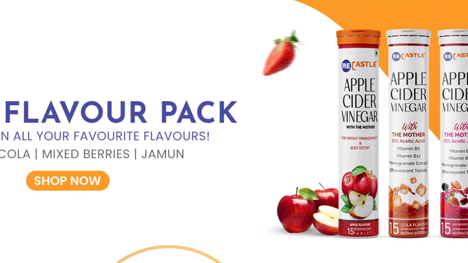 Buy ACV Weight loss Tablets Online At Best Price - Recastle