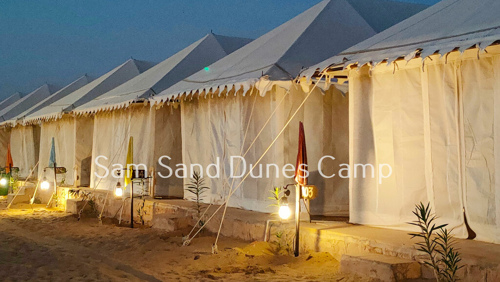 Best desert camp in sam sand dunes Jaisalmer