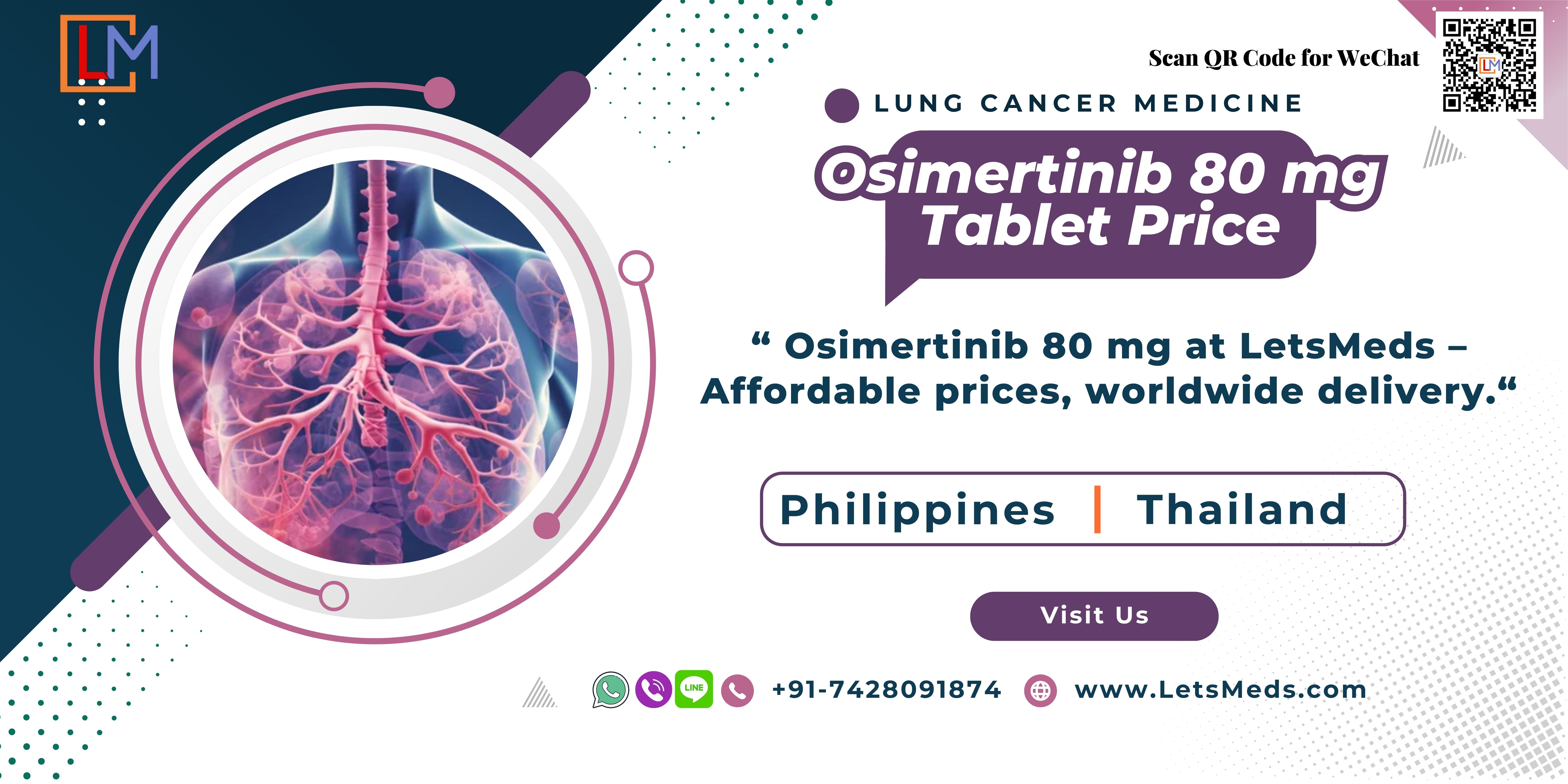 Osimertinib 80 mg Tablet Price Online Philippines