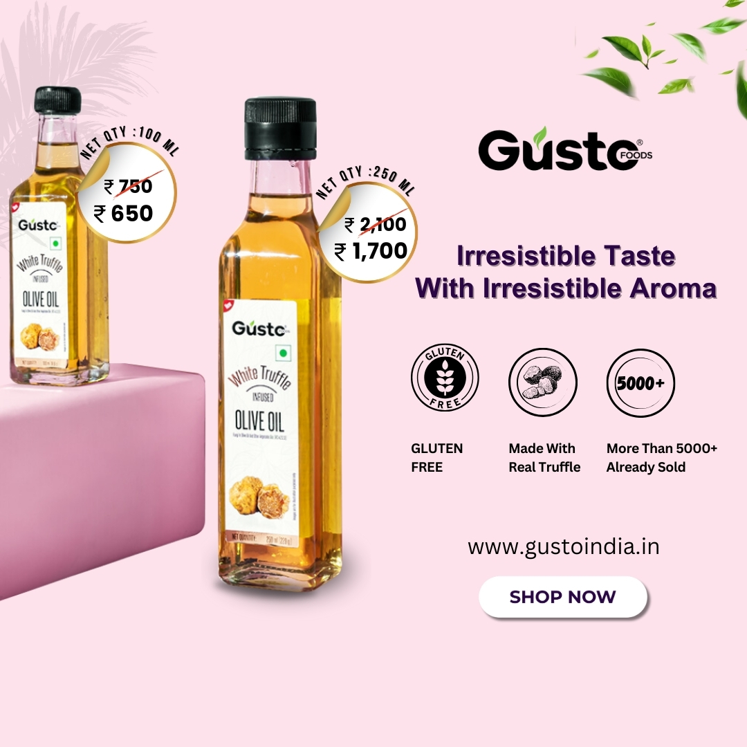 Transform Your Dishes with Gusto Foods Best White Truffle Oil