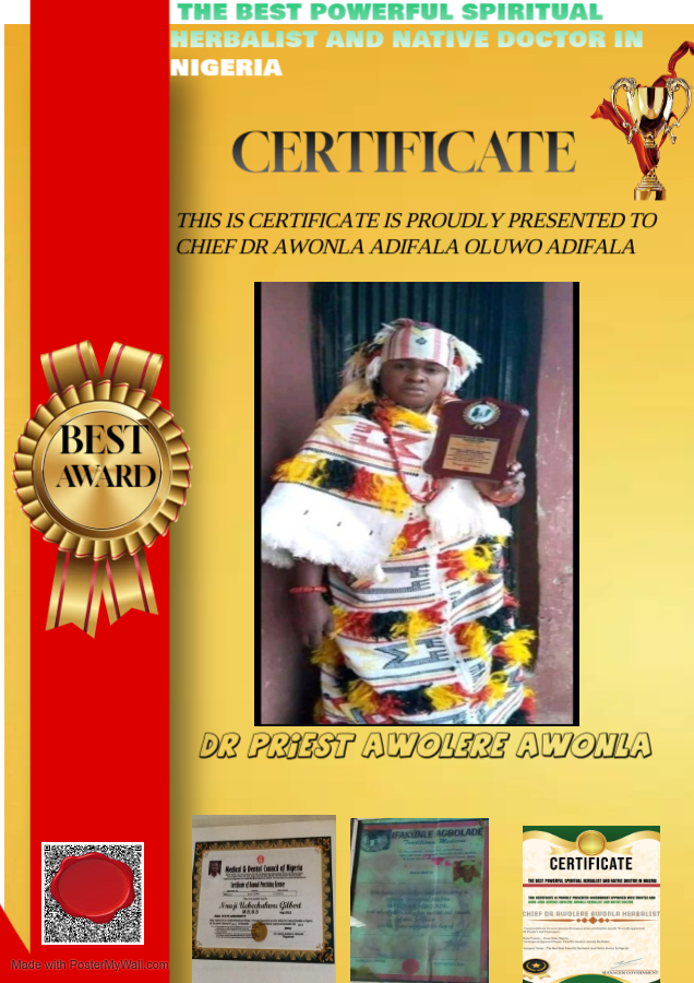 The most powerful spiritual native doctor in Nigeria