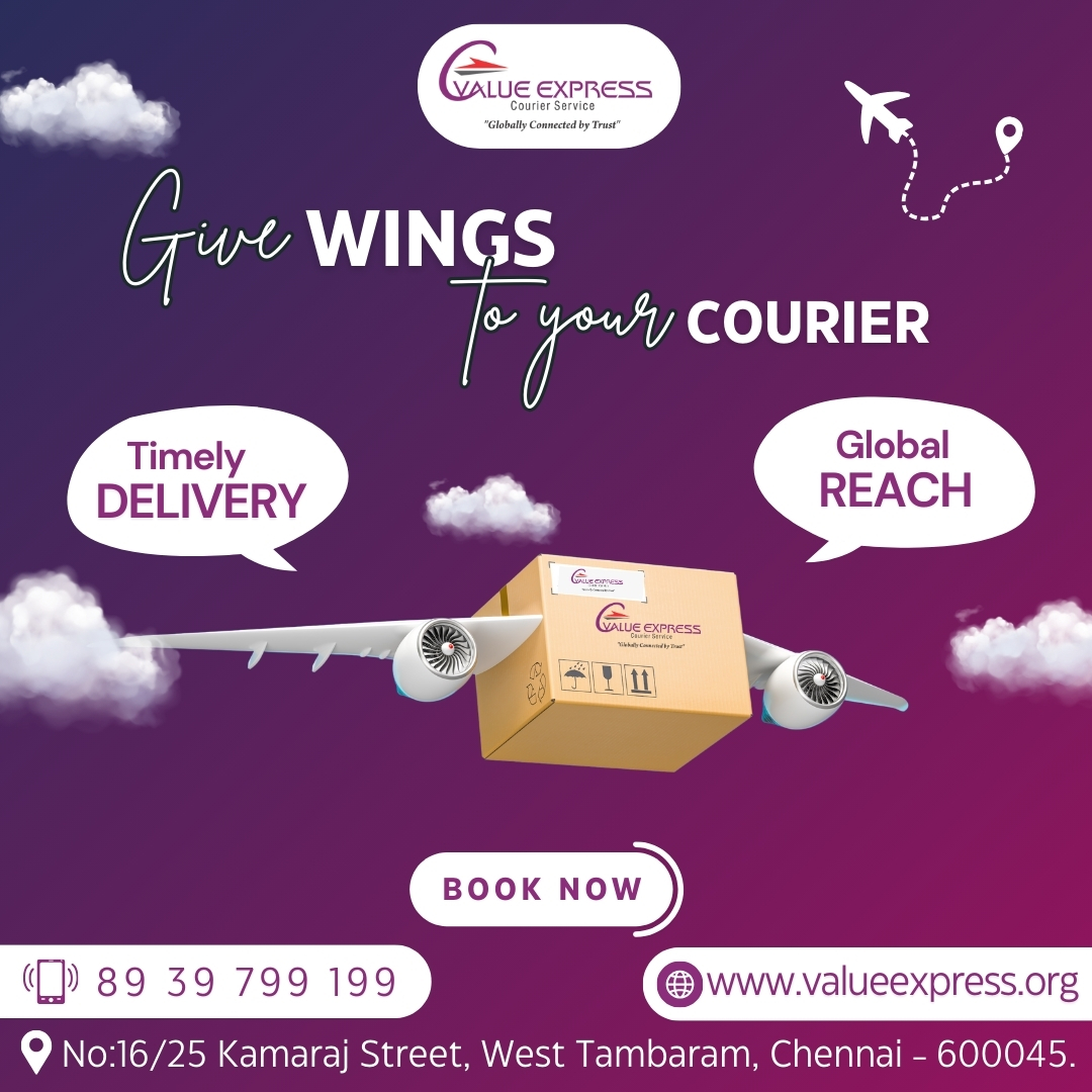 Give Wings To Your Courier With Us