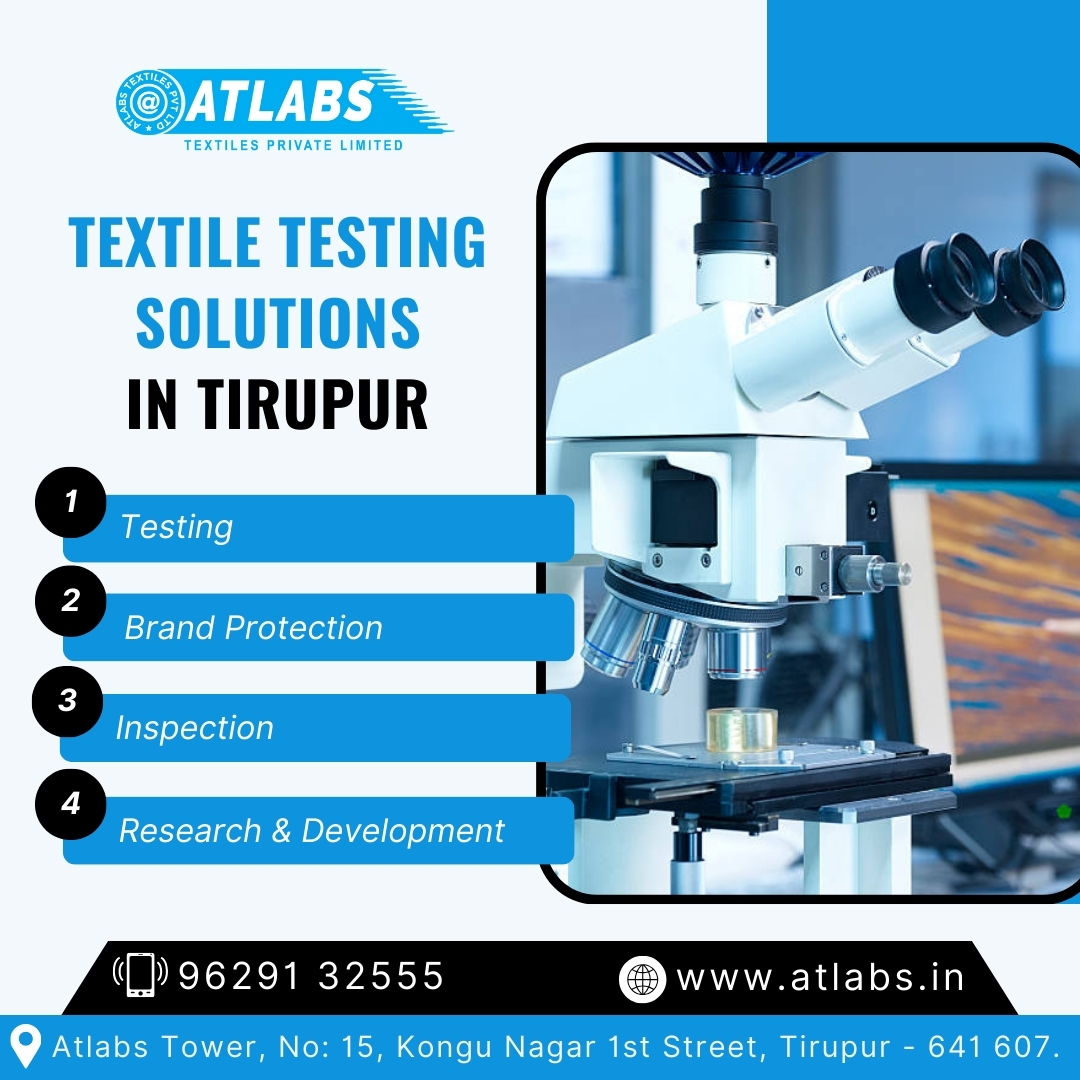 Textile Testing Solutions in Tirupur