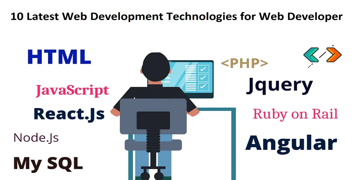 10 latest web development technologies for web developer