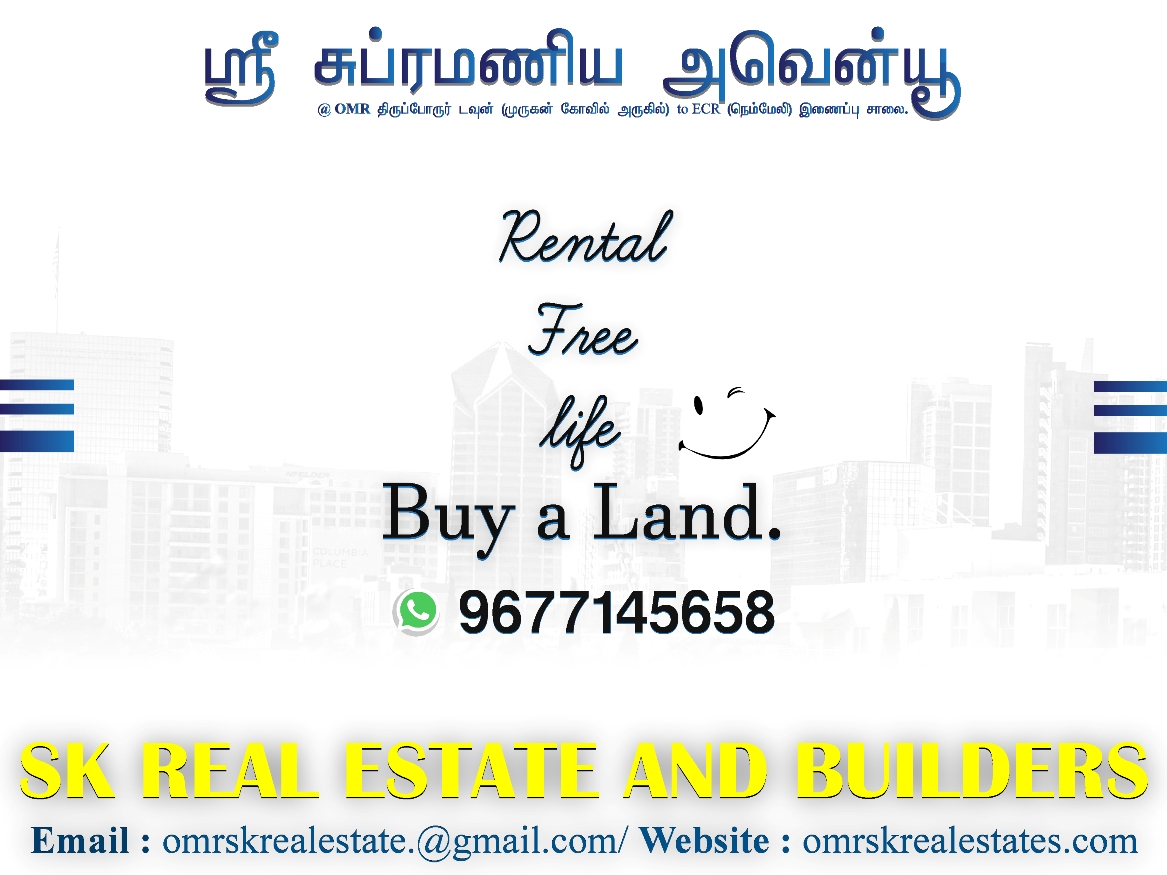 Plots For Sale | Homes For Sale | Chennai | Sk Real Estate