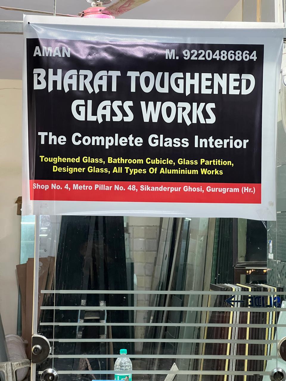 bharat toughened glass works | glass solutions in gurugram