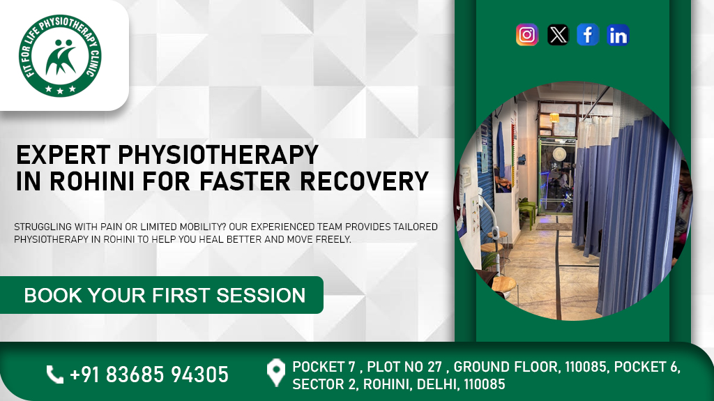 fit for life physiotherapy clinic | home services | health and fitness in new delhi
