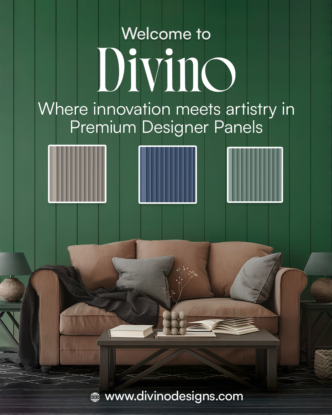 divino designer panels for walls & ceilings | home decor in mumbai