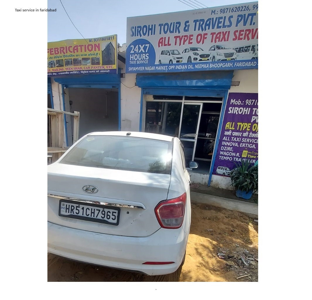 sirohi tour and travels | taxi services in faridabad
