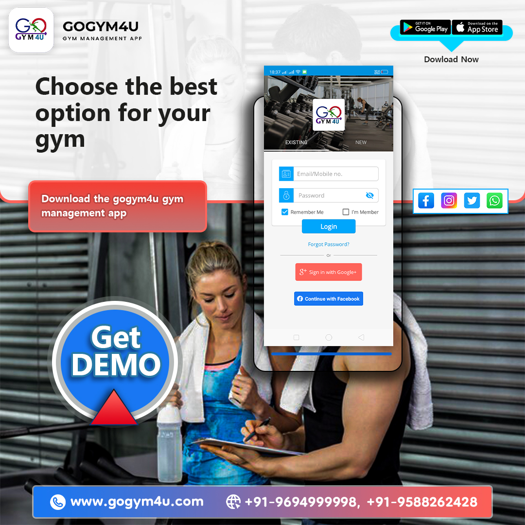 gogym4u - gym management application | app development in jaipur