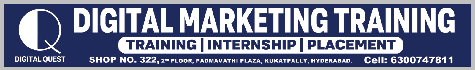 digital quest - digital marketing trainings kphb | service provider in hyderabad