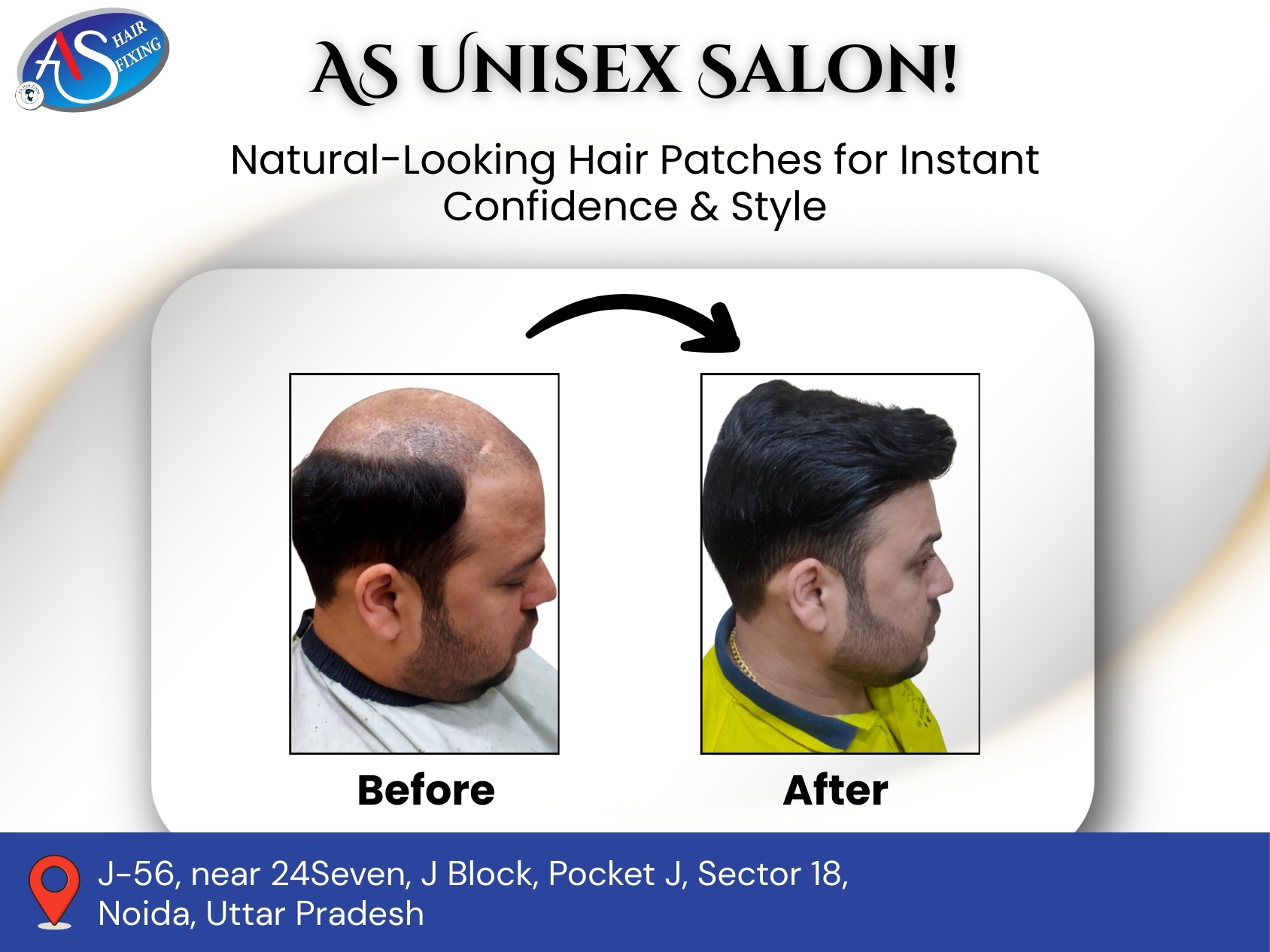 as unisex salon | salon in noida