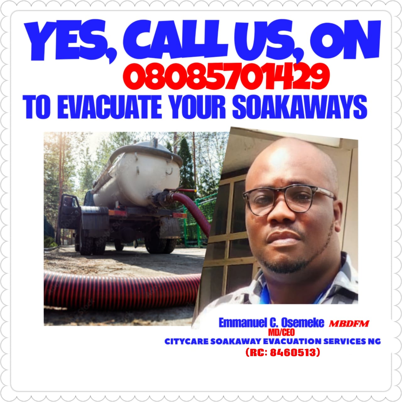 citycare soakaway evacuation services abuja (yes, evacuate your soakaway here) | cleaning services in garki