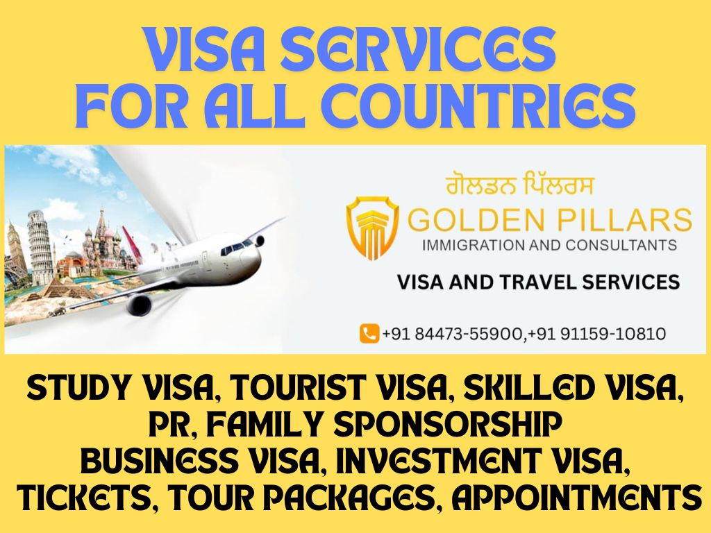 golden pillars immigration and consultants | visa and migration service in jalandhar