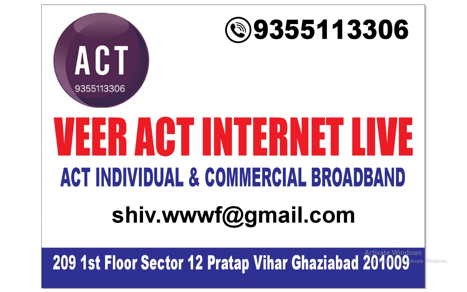VEER ACT INTERNET LIVE 9355113306