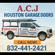 acj houston garage doors | garage door services in houston