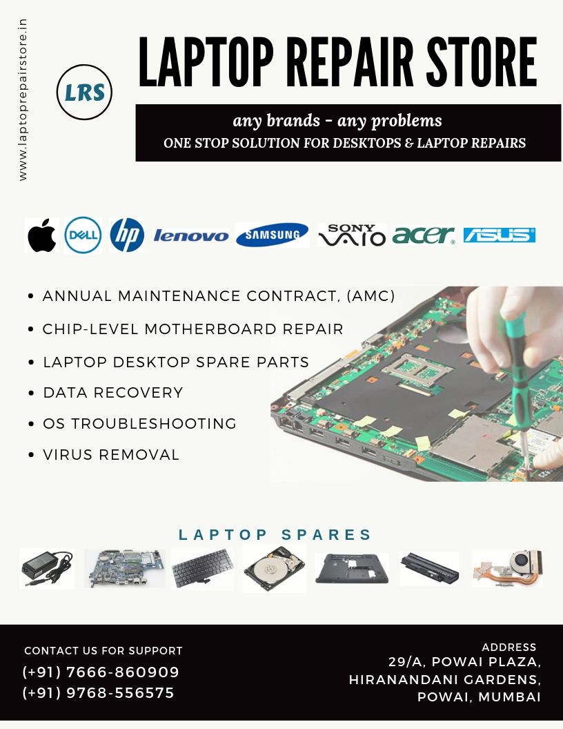 Chip-Level Motherboard Repair Laptop AMC Mumbai 