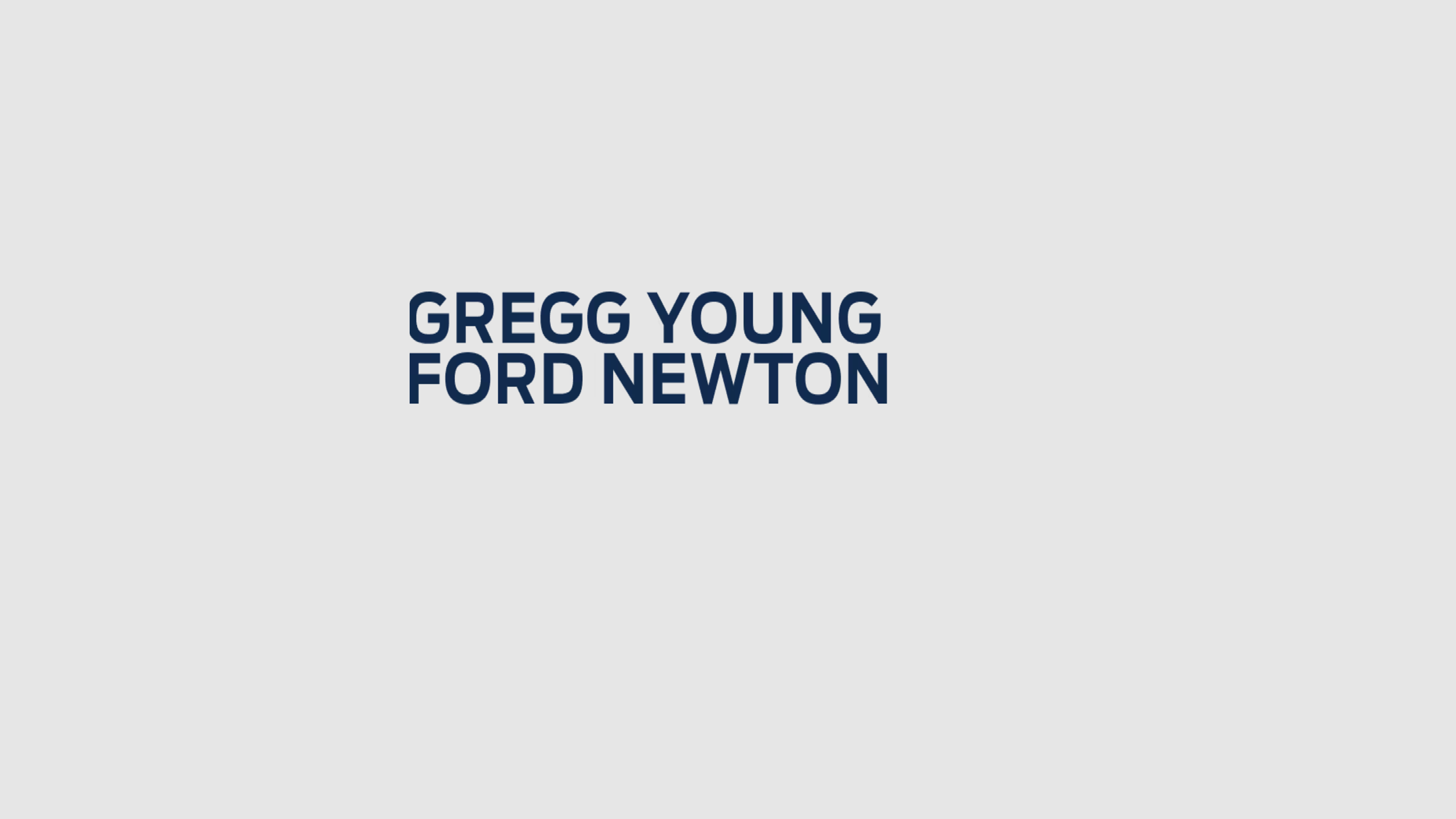 GREGG YOUNG FORD OF NEWTON