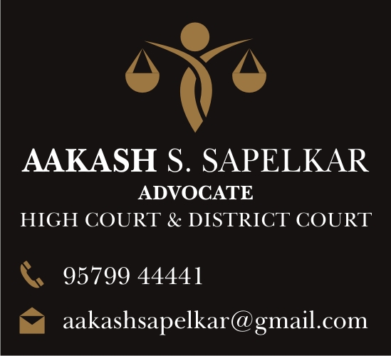 ADVOCATE AAKASH SAPELKAR
