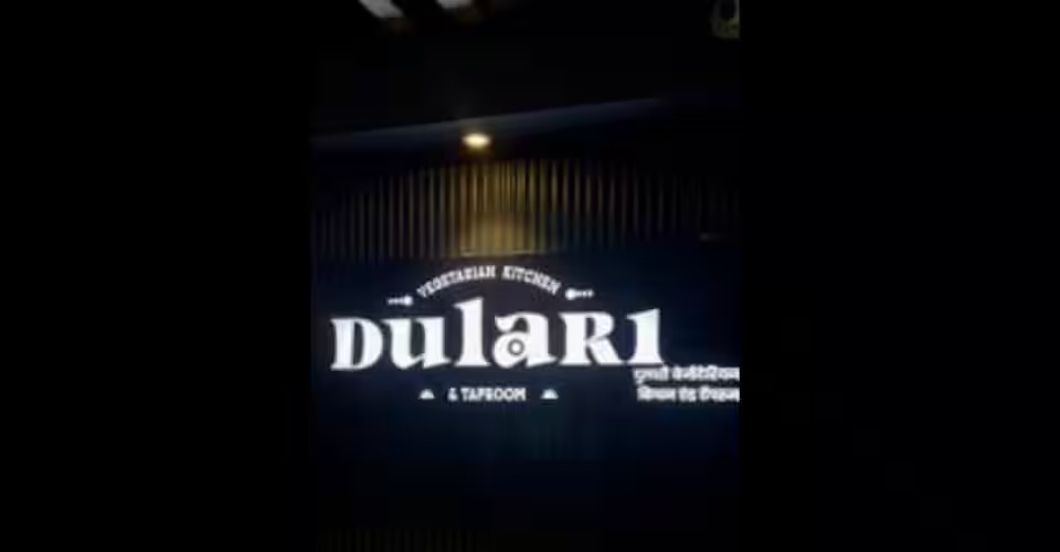 DULARI VEGETARIAN KITCHEN & TAPROOM | BEST PURE VEG RESTAURANT IN NAGPUR