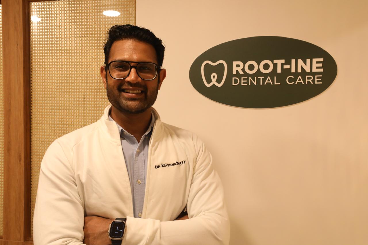 DR KRISHNA SHETTY - DENTIST AT ROOTINE DENTAL CARE CLINIC