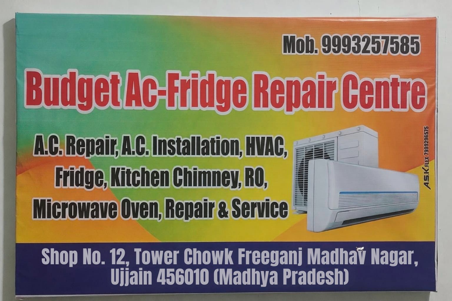 BUDGET AC-FRIDGE REPAIR CENTRE