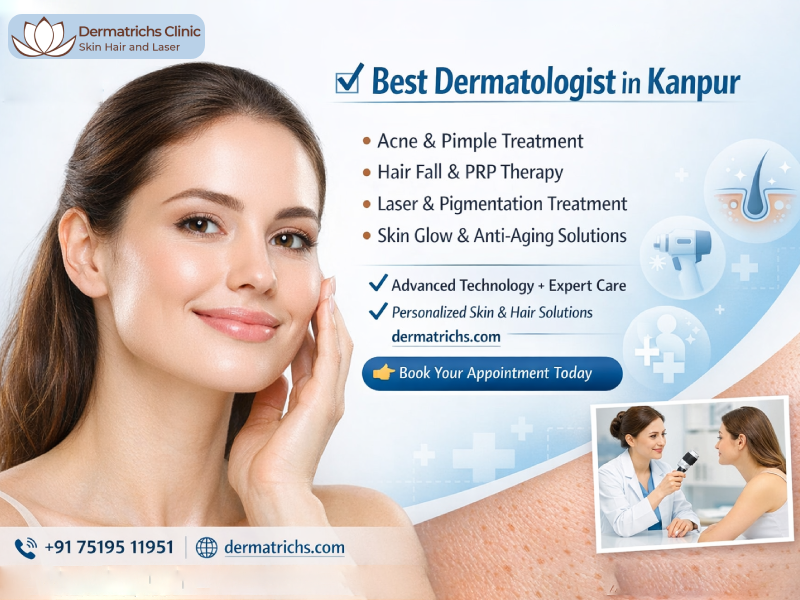 DERMATRICHS CLINIC - BEST SKIN DOCTOR (DERMATOLOGIST), HAIR TRANSPLANT & LASER HAIR REMOVAL IN KANPUR