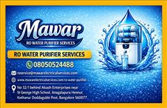 MAWAR RO WATER PURIFIER SERVICES